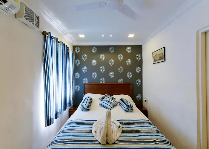 Pool View Studio Apartment In Candolim Beach Resort Baga